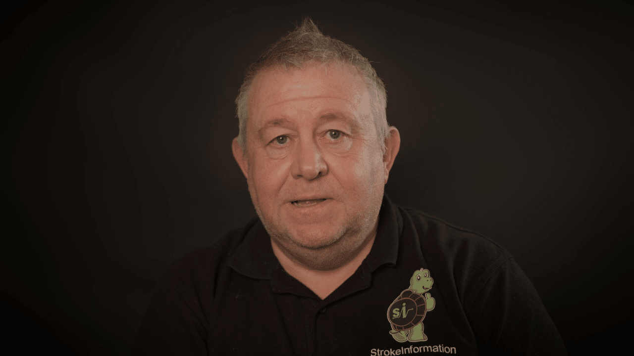 Nick Clarke, Stroke survivor and founder of Stroke Information